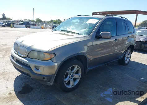 2004 BMW X5 3.0I из США, поврежденный, VIN 5UXFA13534LU38745